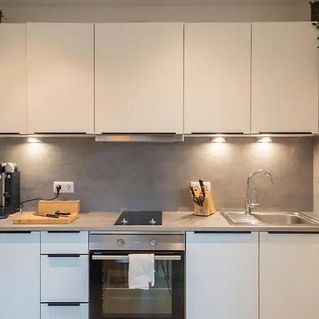 Design-apartment In Bei Muenchen, Nahe Flughafen Muenchen 公寓 朗琴巴赫