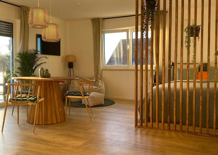 Design-apartment In Bei Muenchen, Nahe Flughafen Muenchen 朗琴巴赫