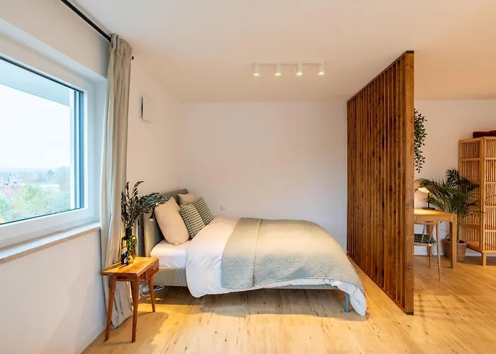 Design-apartment In Bei Muenchen, Nahe Flughafen Muenchen * 朗琴巴赫