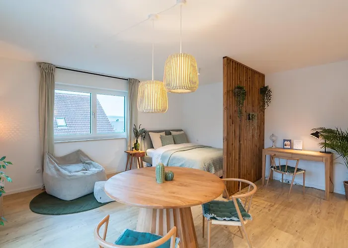 Design-apartment In Bei Muenchen, Nahe Flughafen Muenchen * 朗琴巴赫