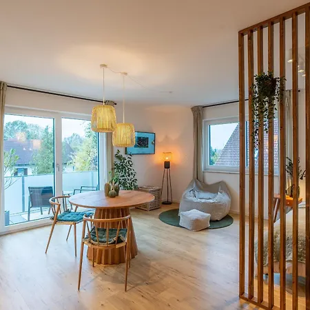 Apartment Design-apartment In Bei München, Nahe Flughafen München Langenbach (Bavaria)